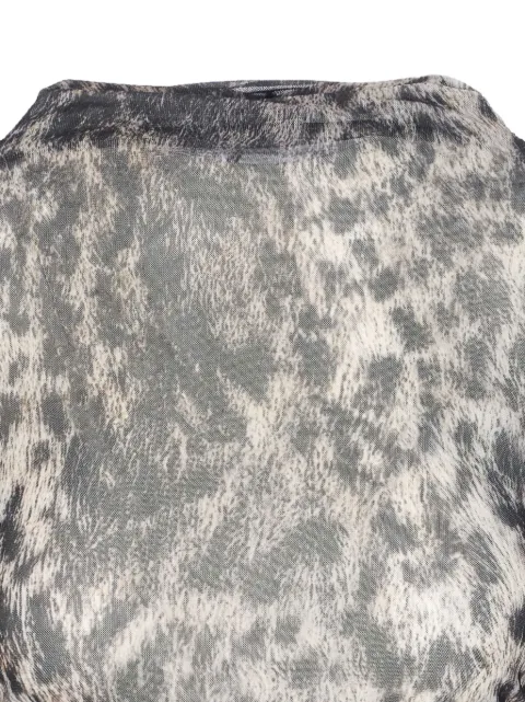 Aniye By animal-print long-sleeve top