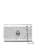 Kurt Geiger London embellished chain shoulder bag - Silver