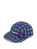 Supreme Harris Tweed camp cap - Purple