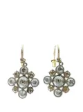 CHANEL Pre-Owned 2012 CC Silver Plated Crystal Dangle Earrings costume earrings
