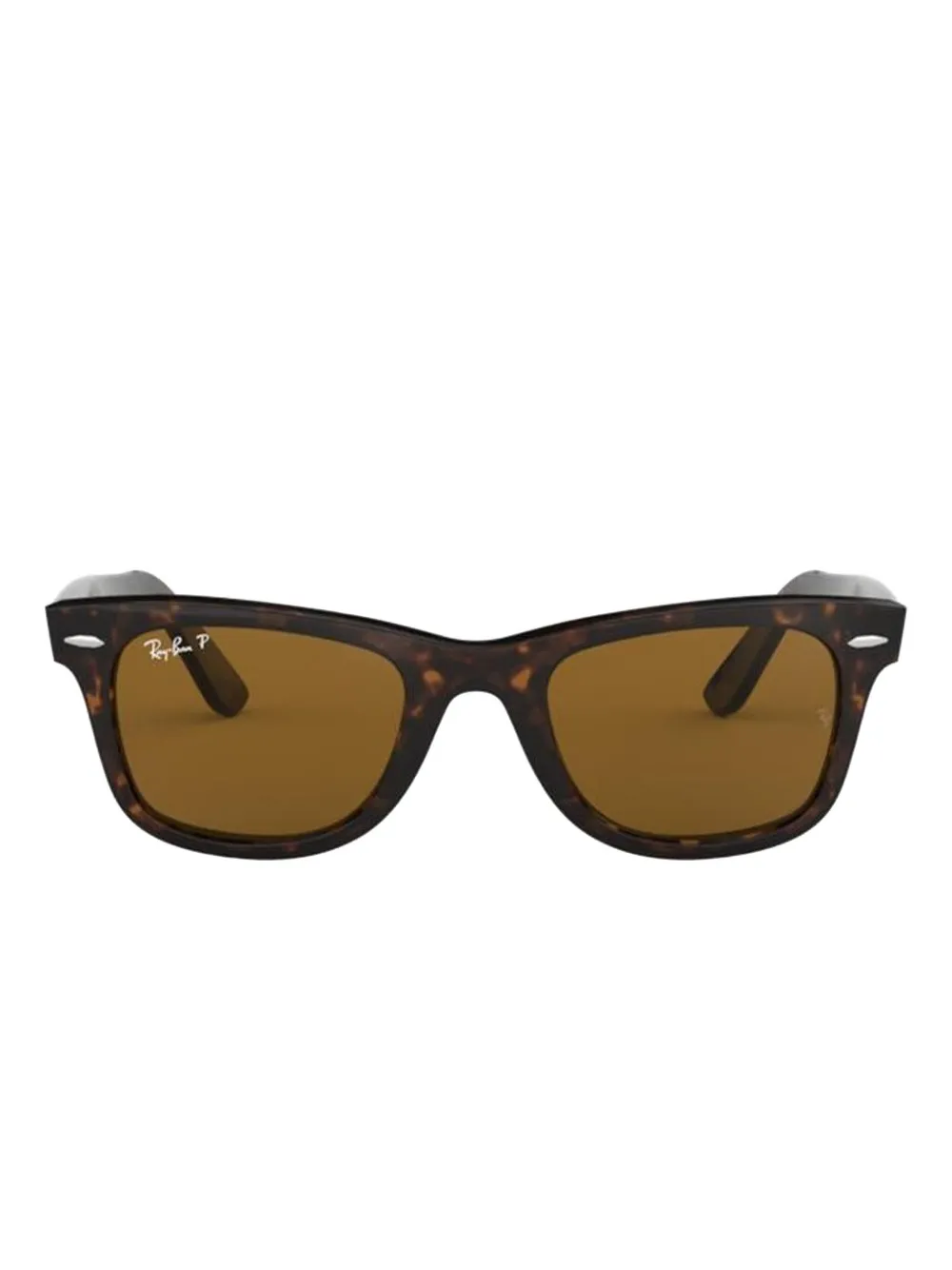 Ray-Ban tortoiseshell-effect Wayfarer sunglasses - Marrone