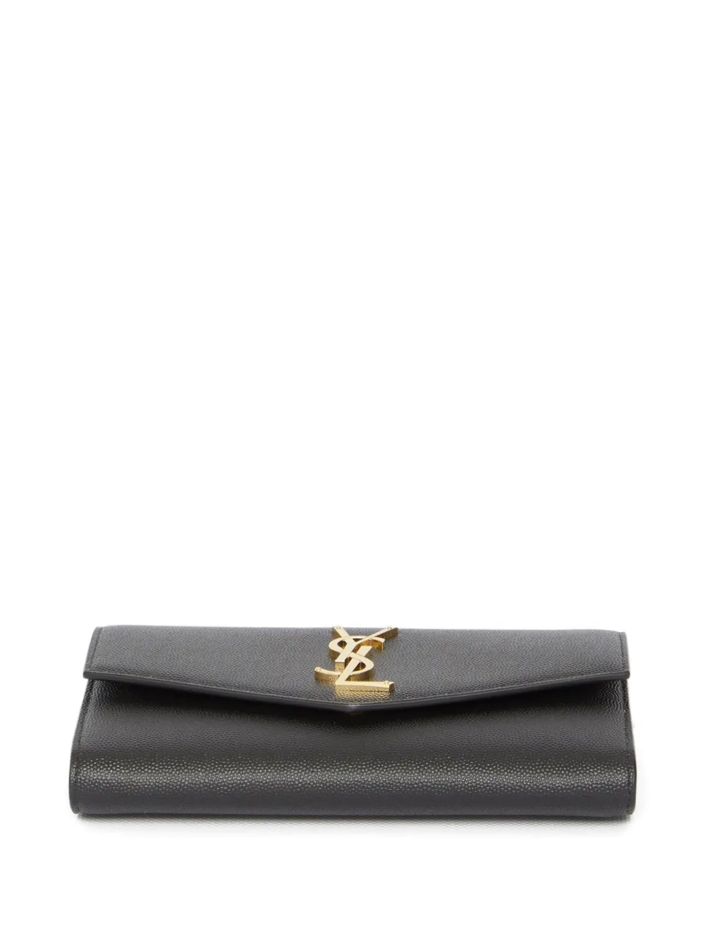 Saint Laurent Uptown Monogram Cross Body Bag In Black