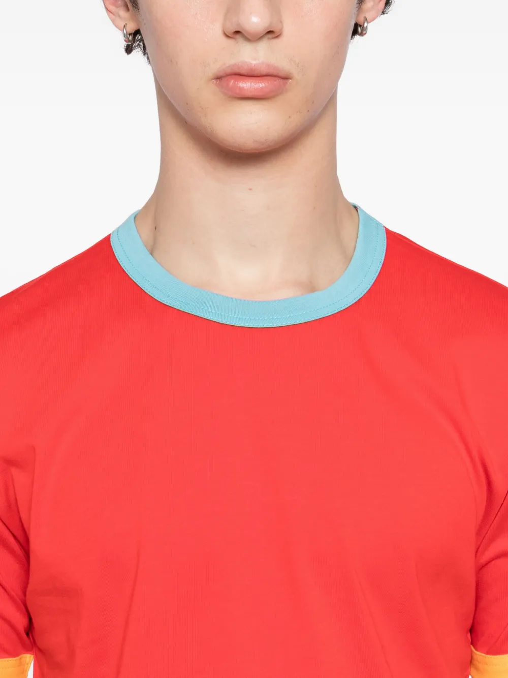 Comme Des Garçons Shirt T-shirt met ronde hals Rood