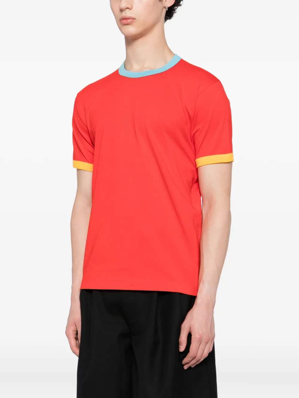 Comme Des Garçons Shirt T-shirt met ronde hals Rood