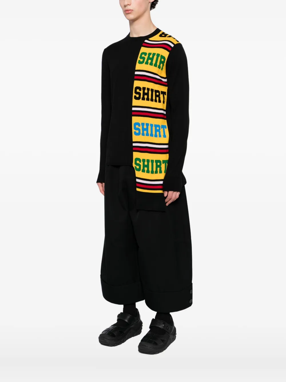 Comme Des Garçons Shirt T-shirt met ronde hals Zwart