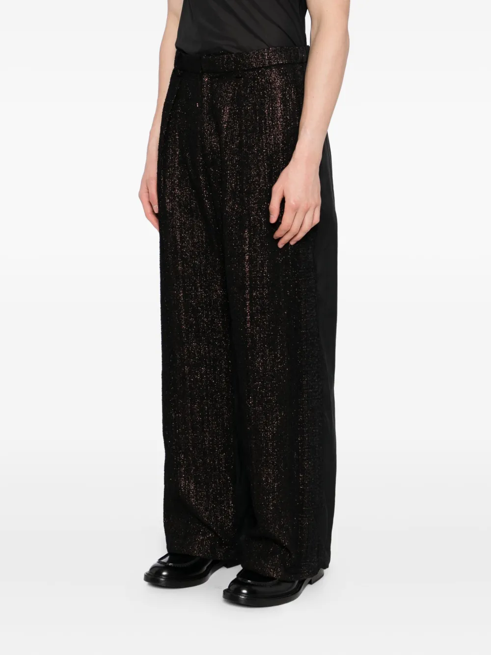 Taakk Side Panel Trousers In Black