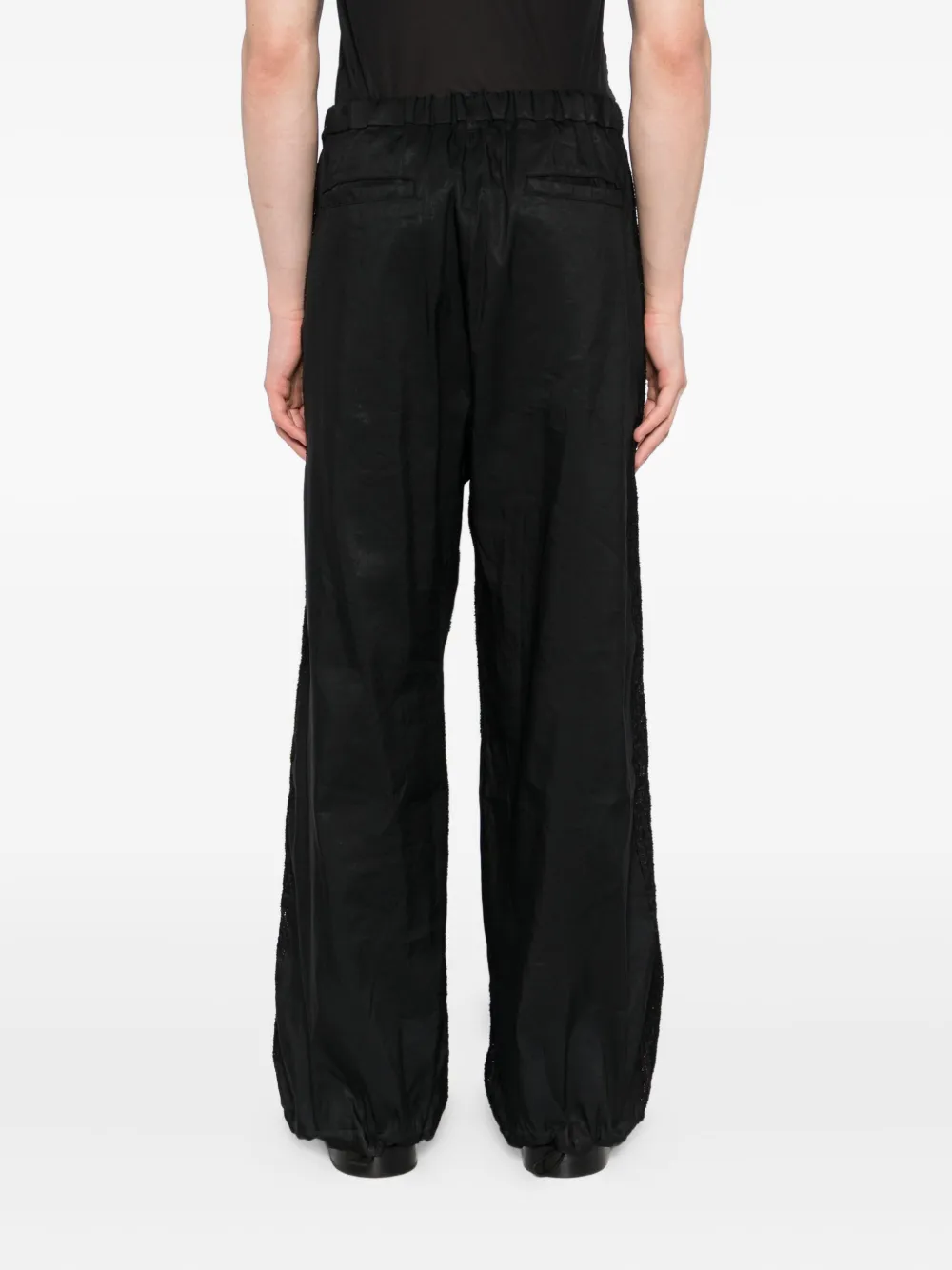 Taakk Side Panel Trousers In Black