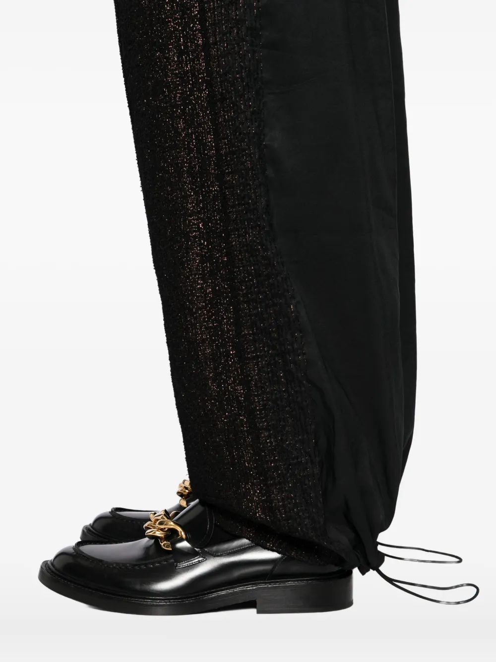 Taakk Side Panel Trousers In Black