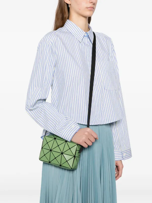 Bao Bao Issey Miyake Cuboid ショルダーバッグ | グリーン | FARFETCH JP