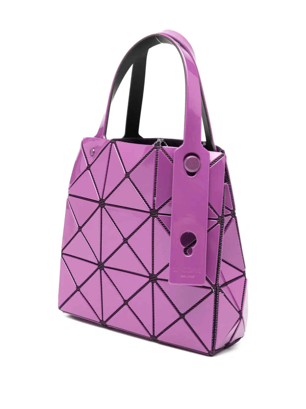 Bao Bao Issey Miyake Carat Mini Bag In Purple