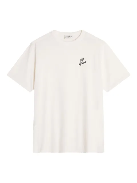 CAFÉ KITSUNÉ embroidered logo T-shirt