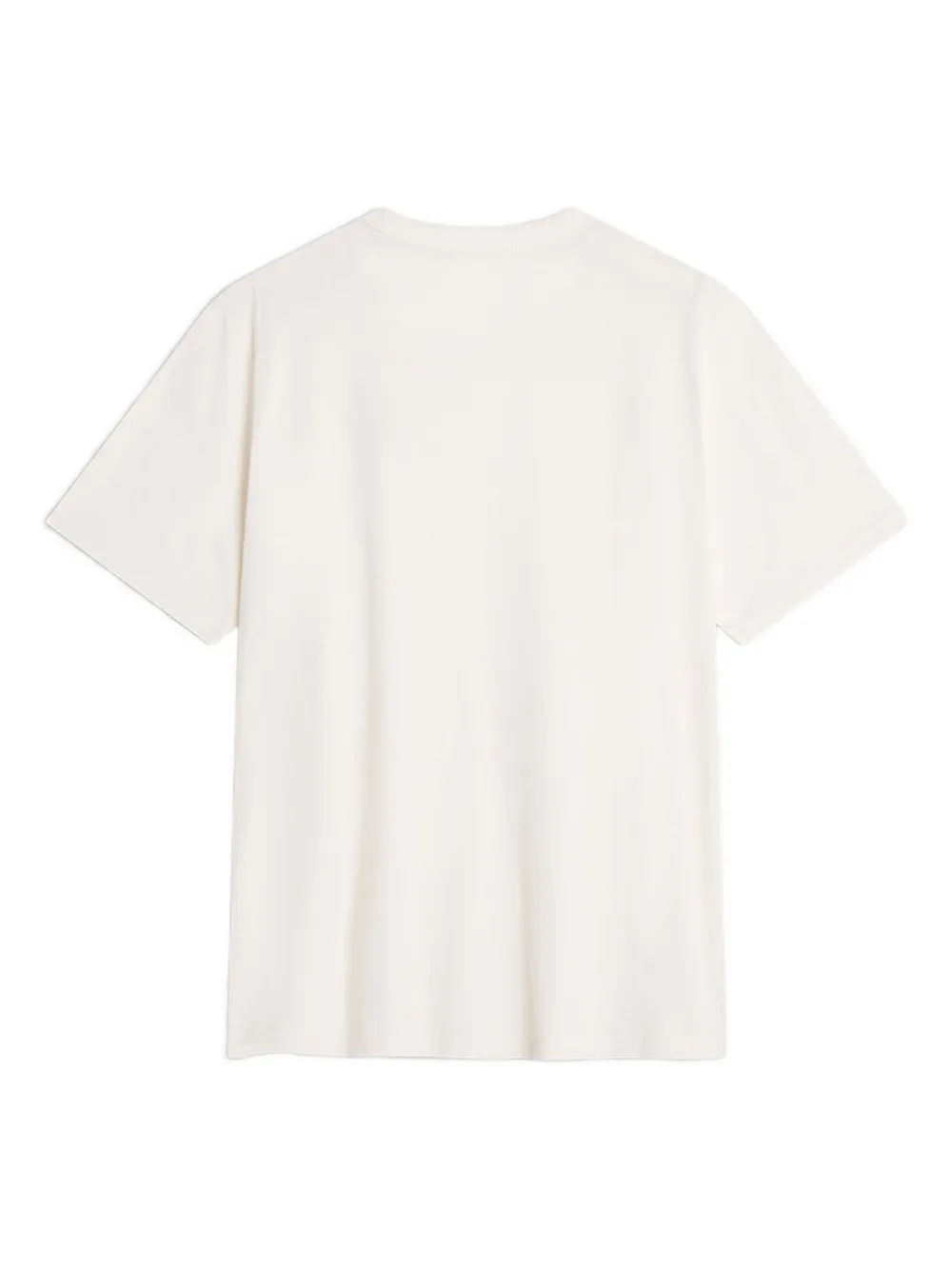 Café Kitsuné Embroidered Logo T-shirt In Neutral