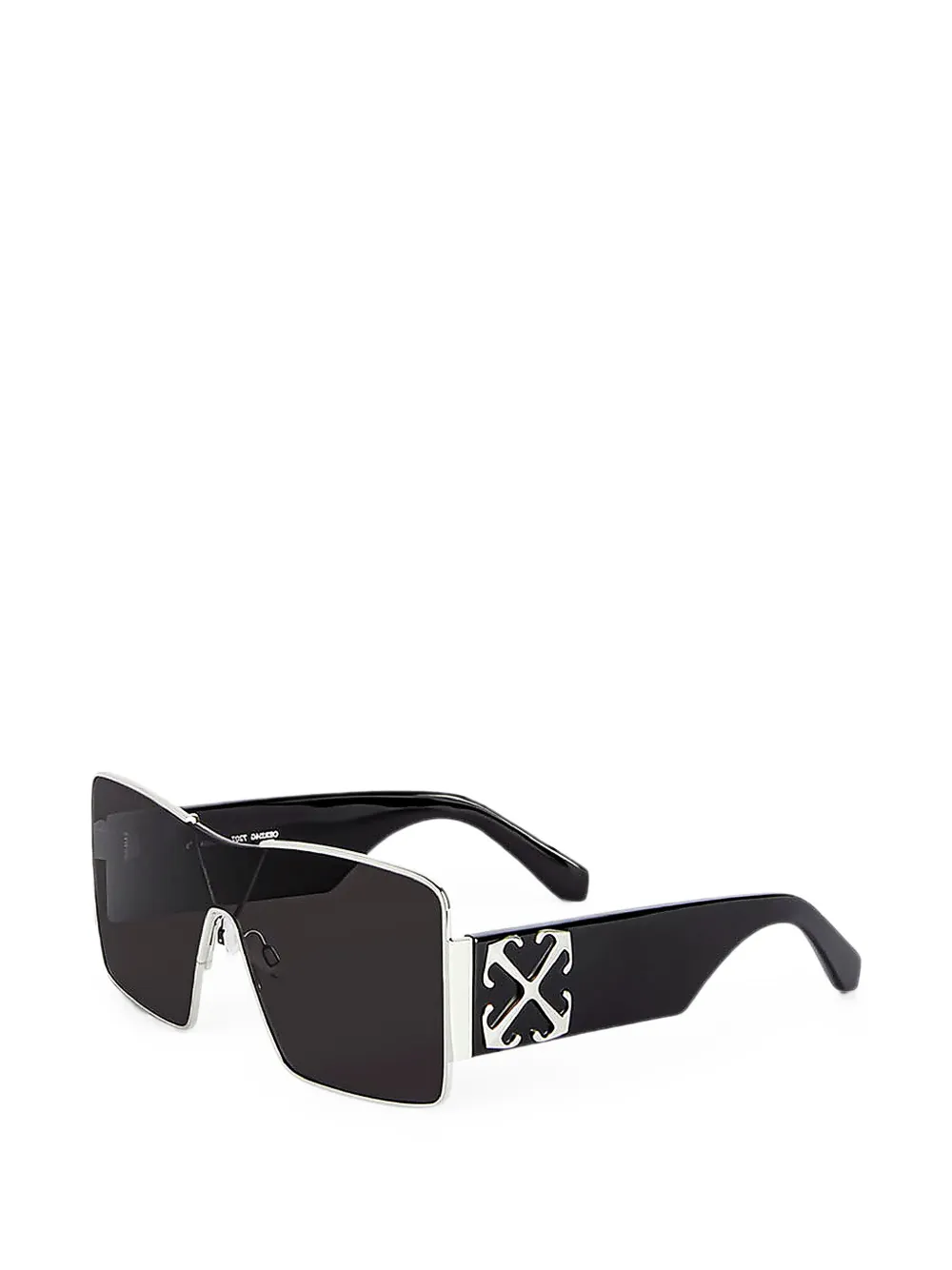 Off-White Eyewear Aspen Arrows zonnebril met schild montuur Zilver