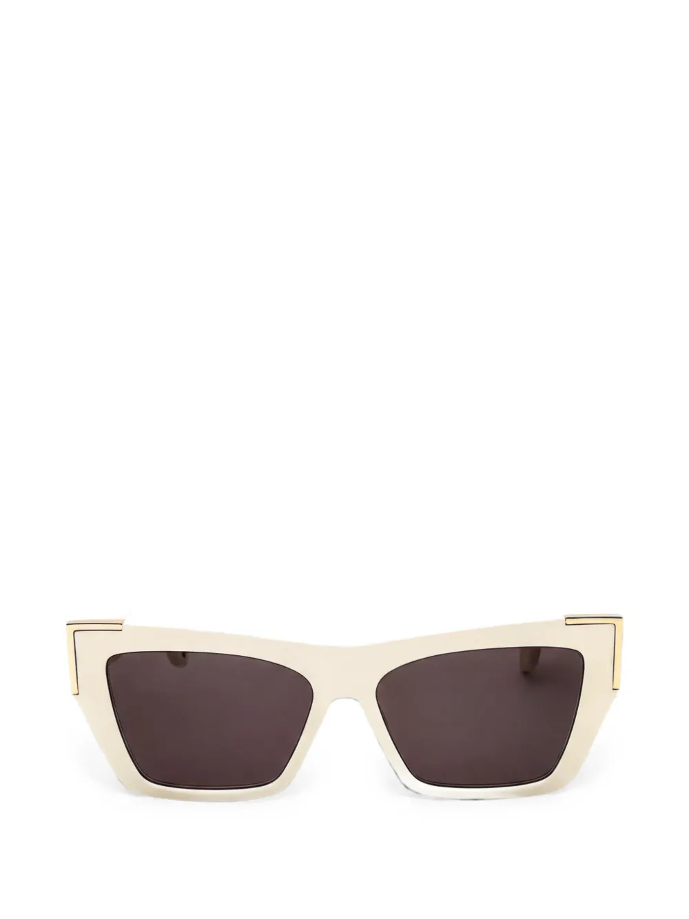 Palm Angels Eyewear plaque-detail sunglasses - Bianco