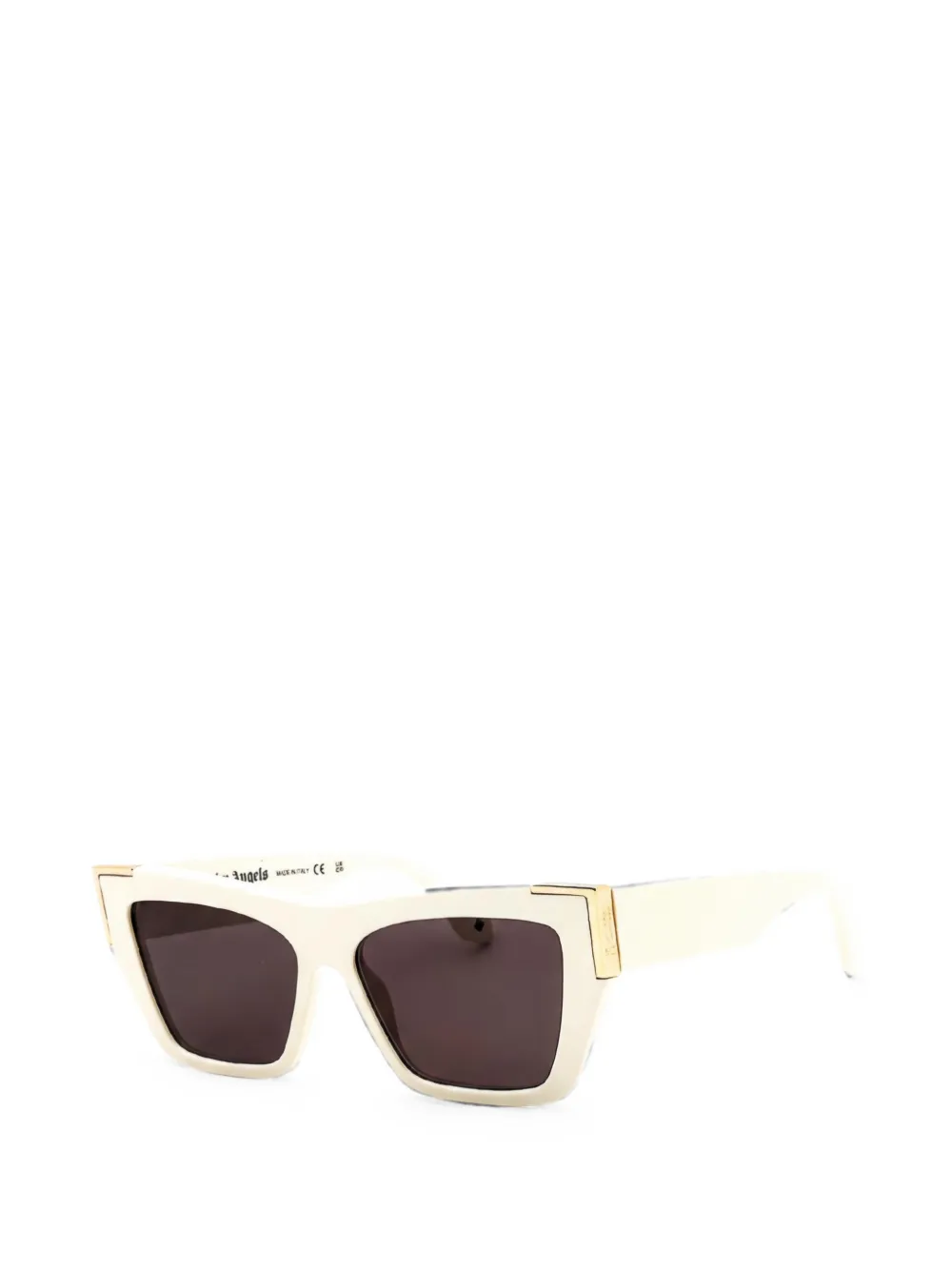 Palm Angels Eyewear plaque-detail sunglasses Wit