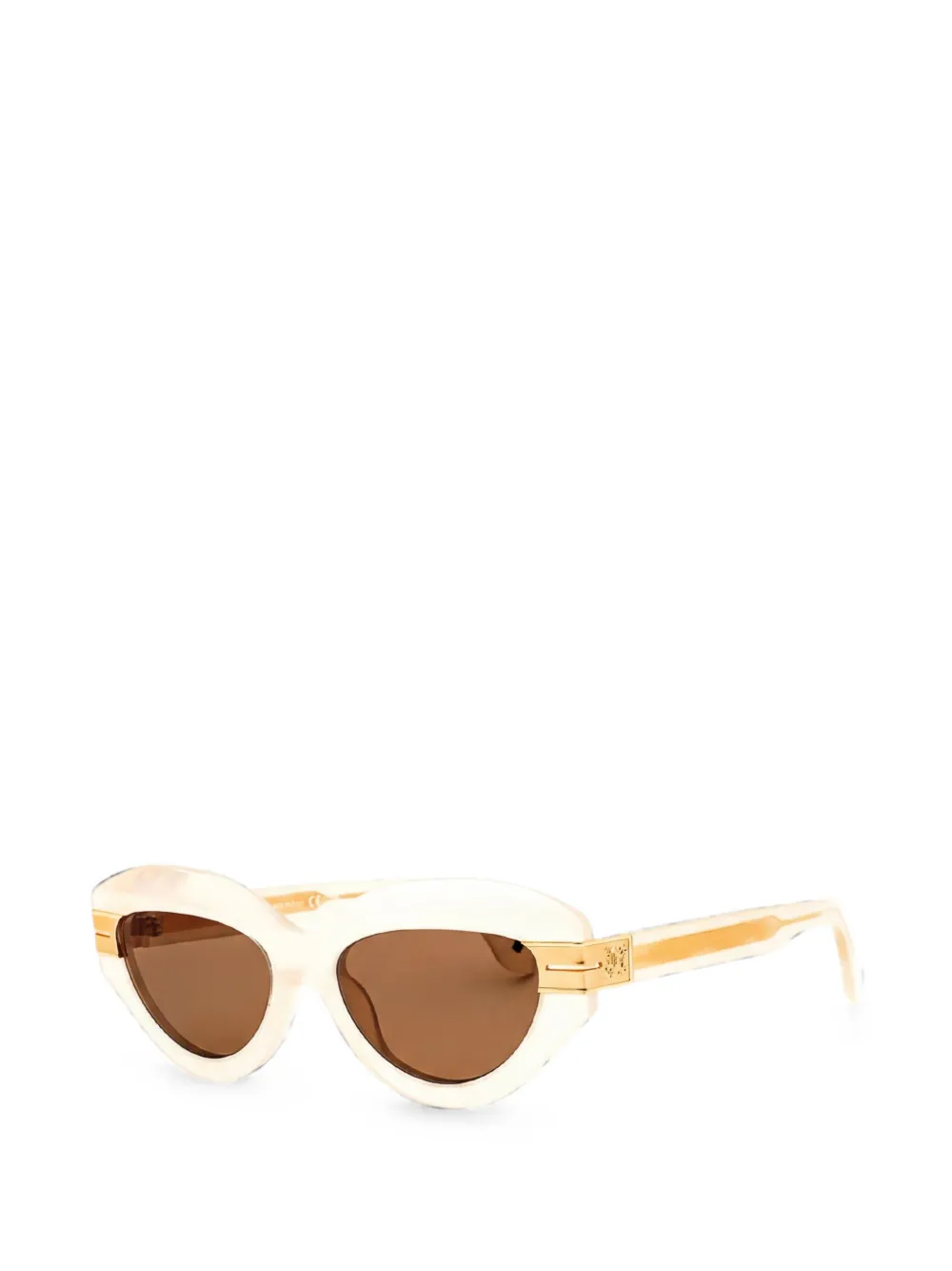 Palm Angels Eyewear cat-eye-frame sunglasses Wit