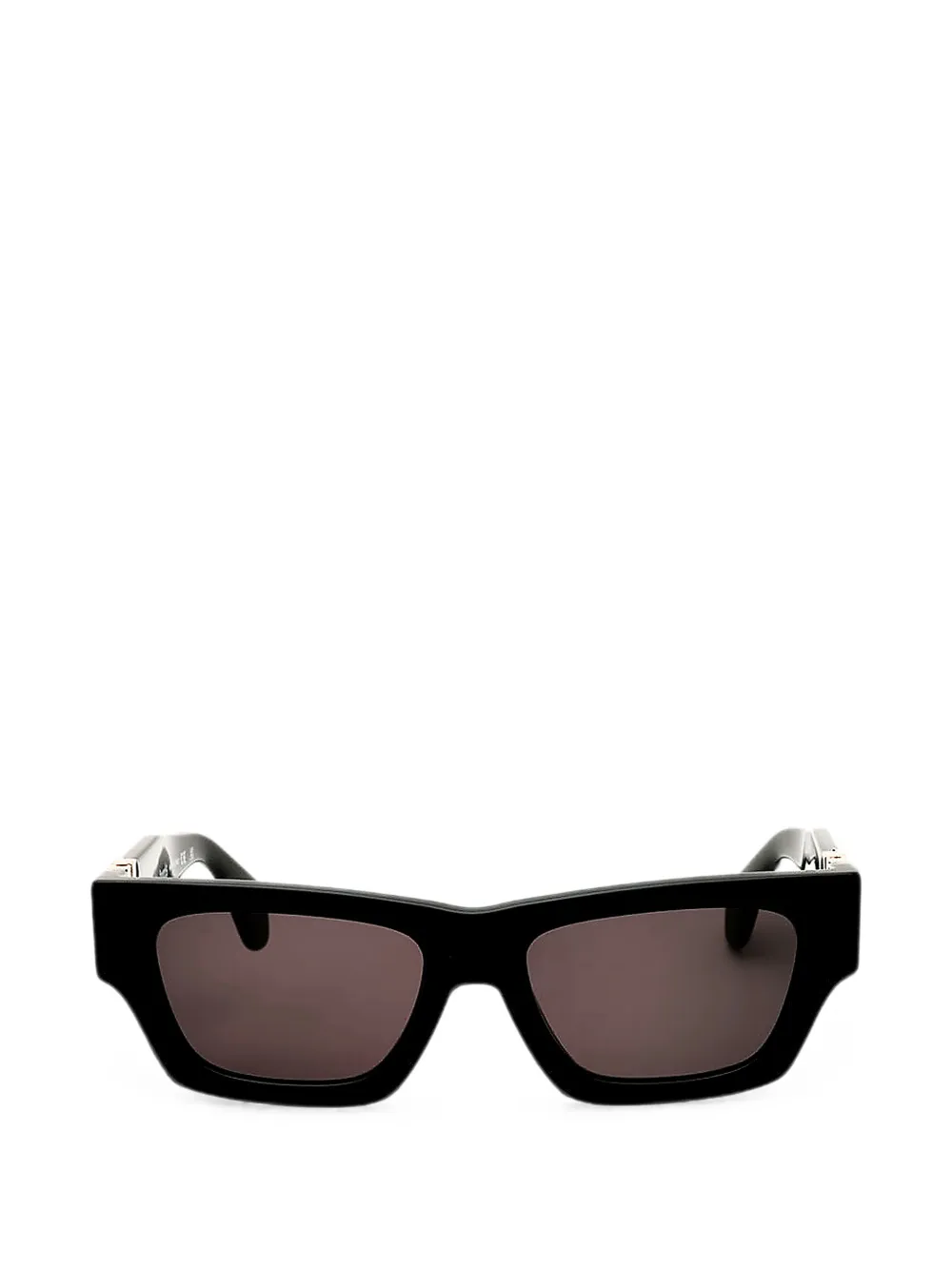 Palm Angels Eyewear logo-plaque sunglasses - Nero