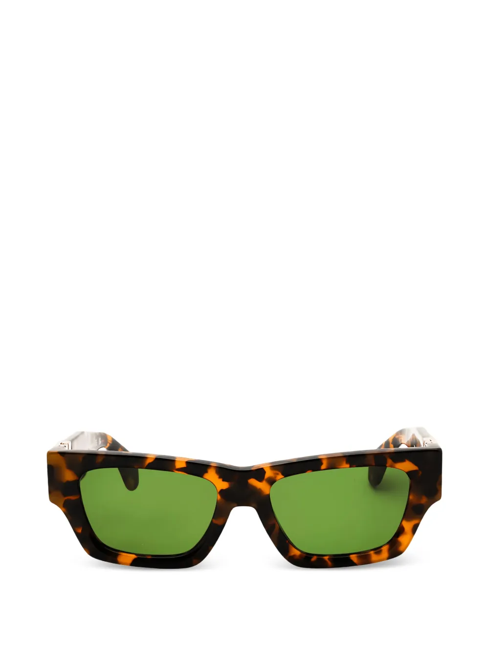Palm Angels Eyewear Magnolia square-frame sunglasses - Braun
