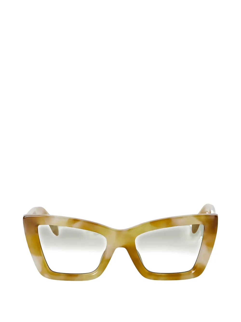 Palm Angels Eyewear cat-eye frame sunglasses - Nude