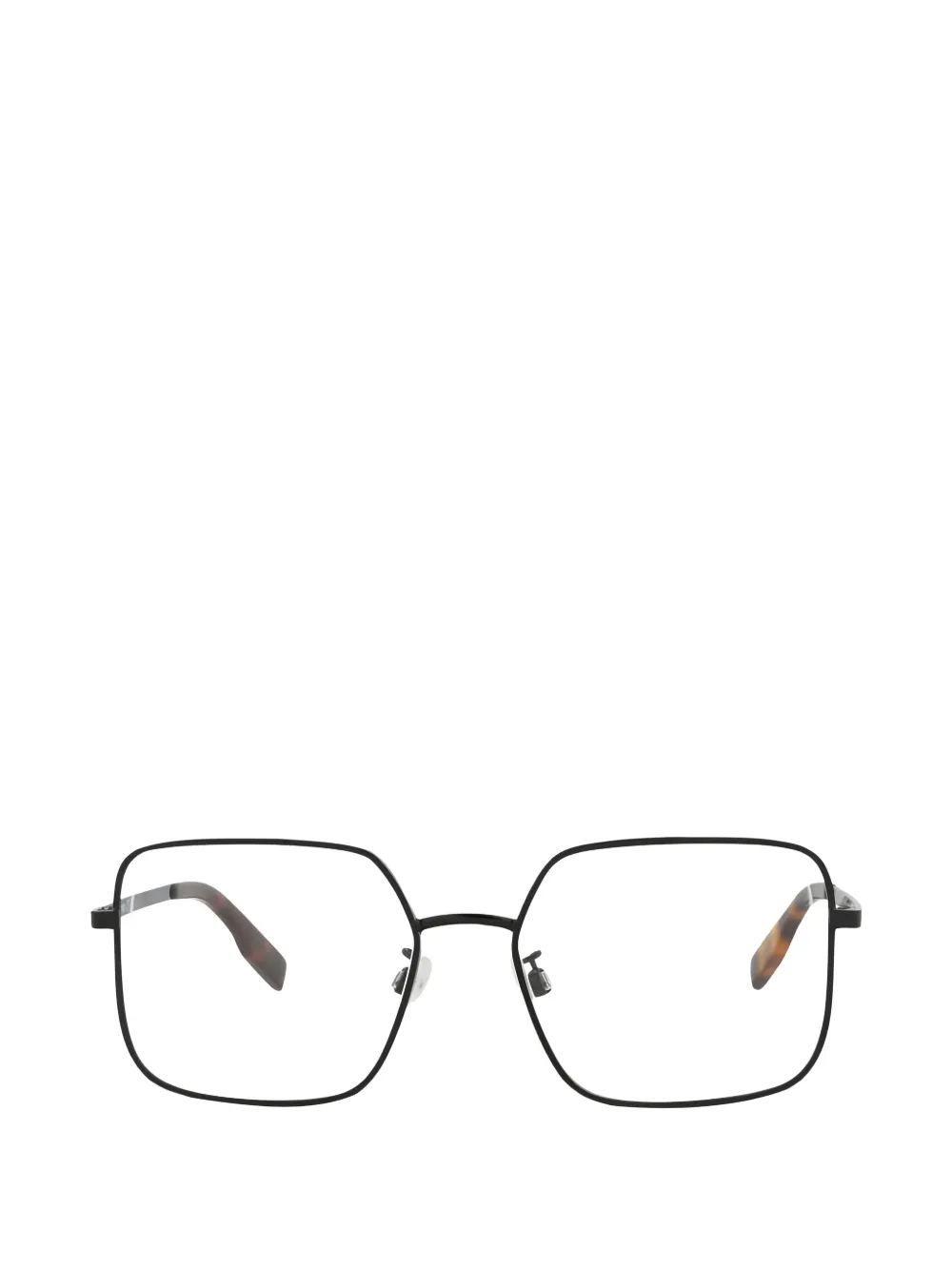 Alexander McQueen Eyewear square-frame glasses - Nero