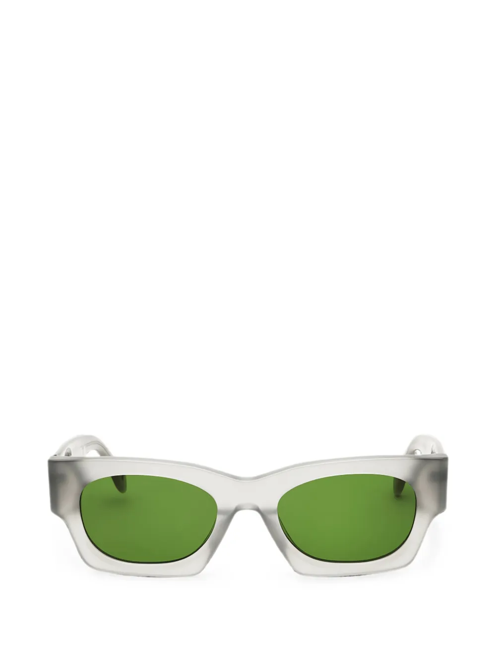 Palm Angels Eyewear thick-frame sunglasses - Grigio