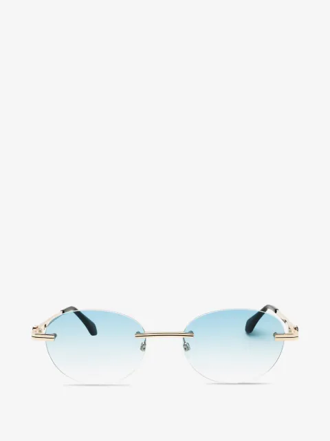 Palm Angels Eyewear lentes sin armazón con armazón ovalada