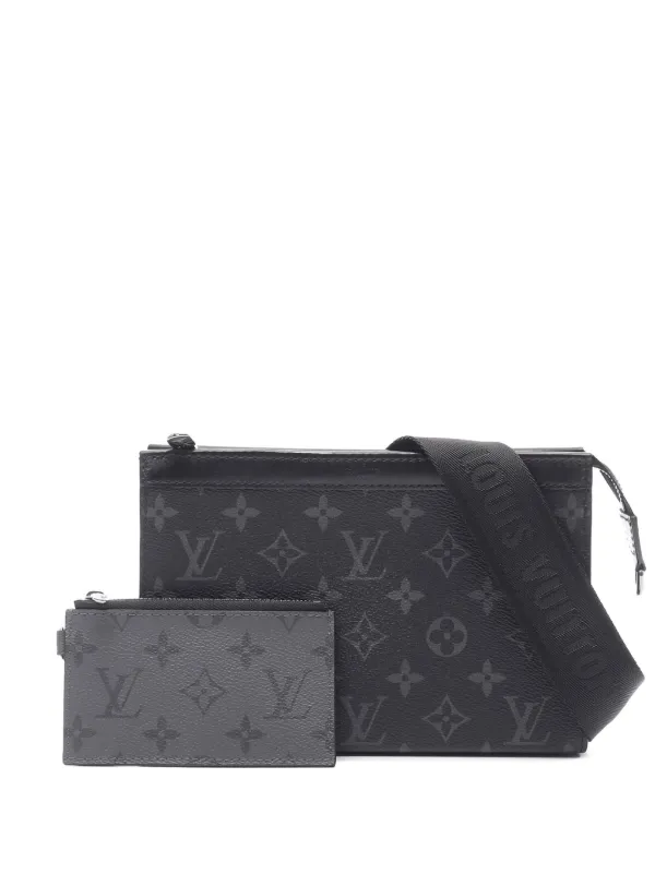 Louis Vuitton Pre-Owned 2021-2025 モノグラム エクリプス ガストン