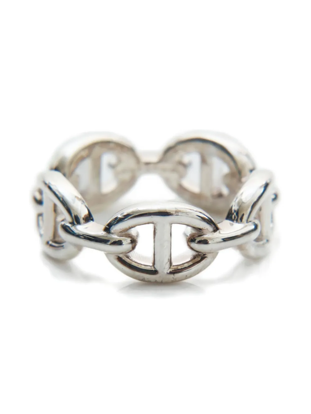 Hermès Pre-Owned 2023 Shane Tangle ring | Silver | Image 1