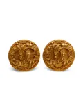 CHANEL Pre-Owned 1994 CC mark clip-on earrings - Gold