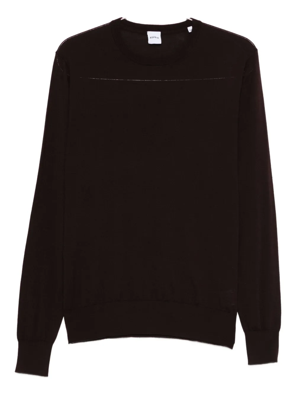 ASPESI crew-neck sweater | Brown | Image 1