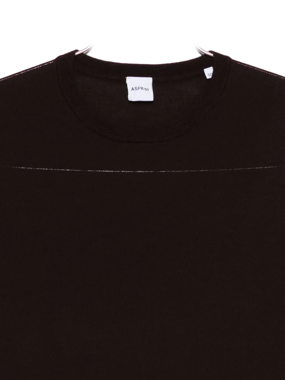 Aspesi Crew-neck Sweater In Brown