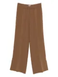 Alberto Biani elasticated-waistband trousers - Brown