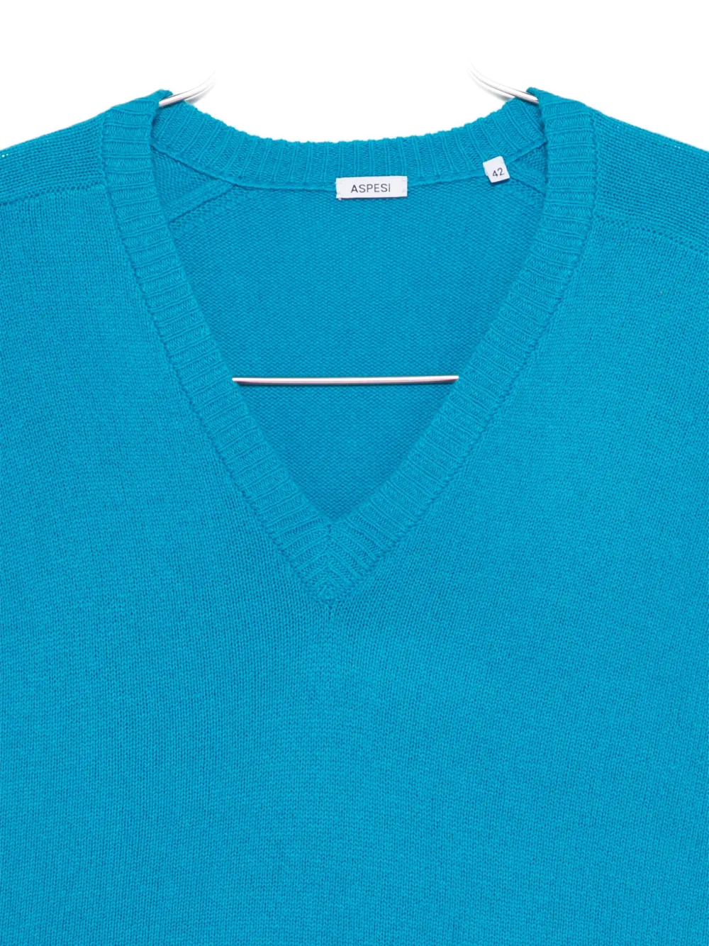 Aspesi V-neck Sweater In Blue