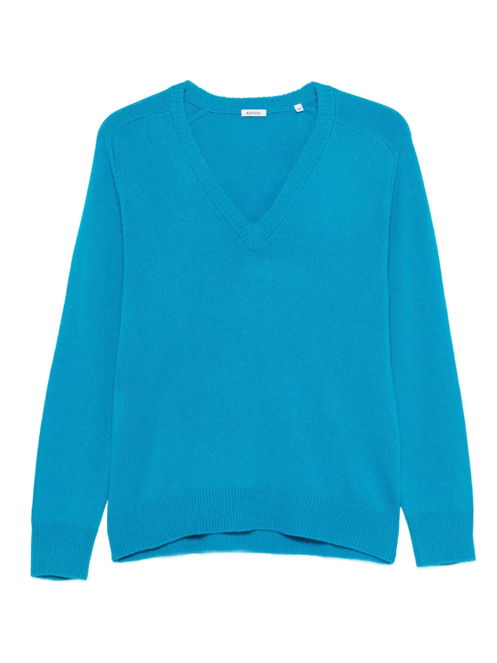 ASPESI suéter con cuello en V | azul | Image 1
