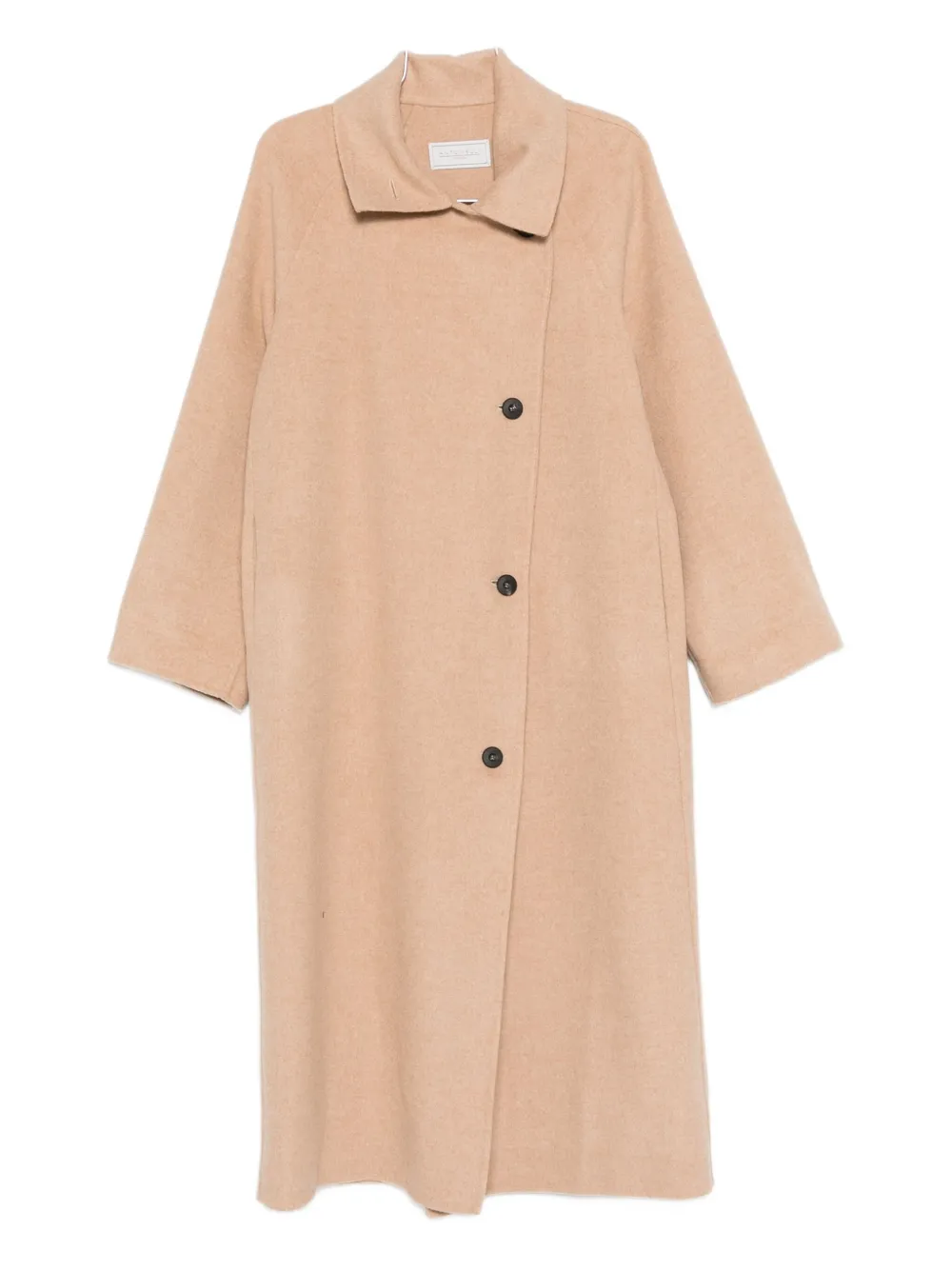 Antonelli Single-breasted Coat In Neutral
