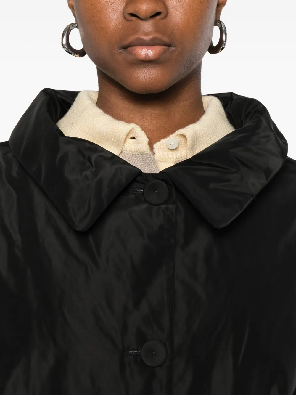 ASPESI Button-down jack Zwart