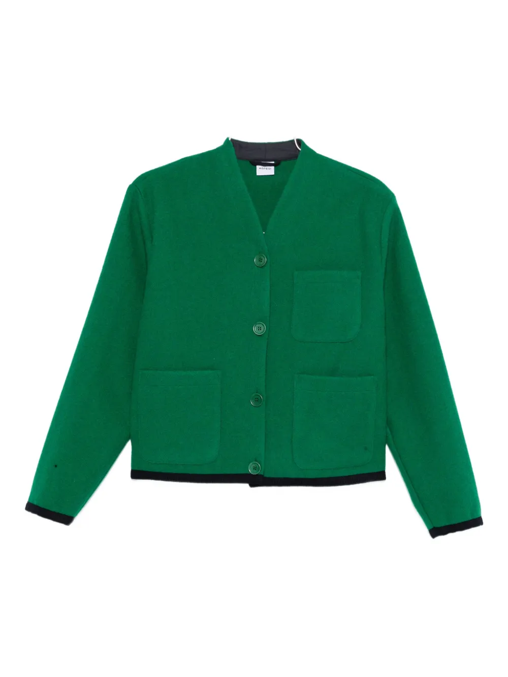 ASPESI patch-pocket jacket | Green | Image 1