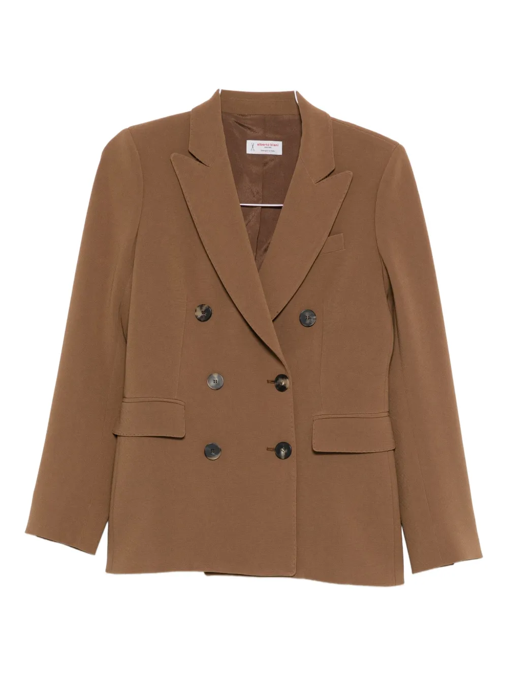 Alberto Biani double-breasted blazer | Brown | Image 1
