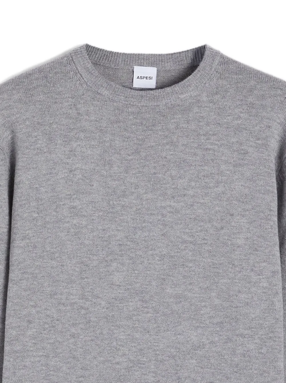ASPESI virgin wool crew-neck sweatshirt - Grijs