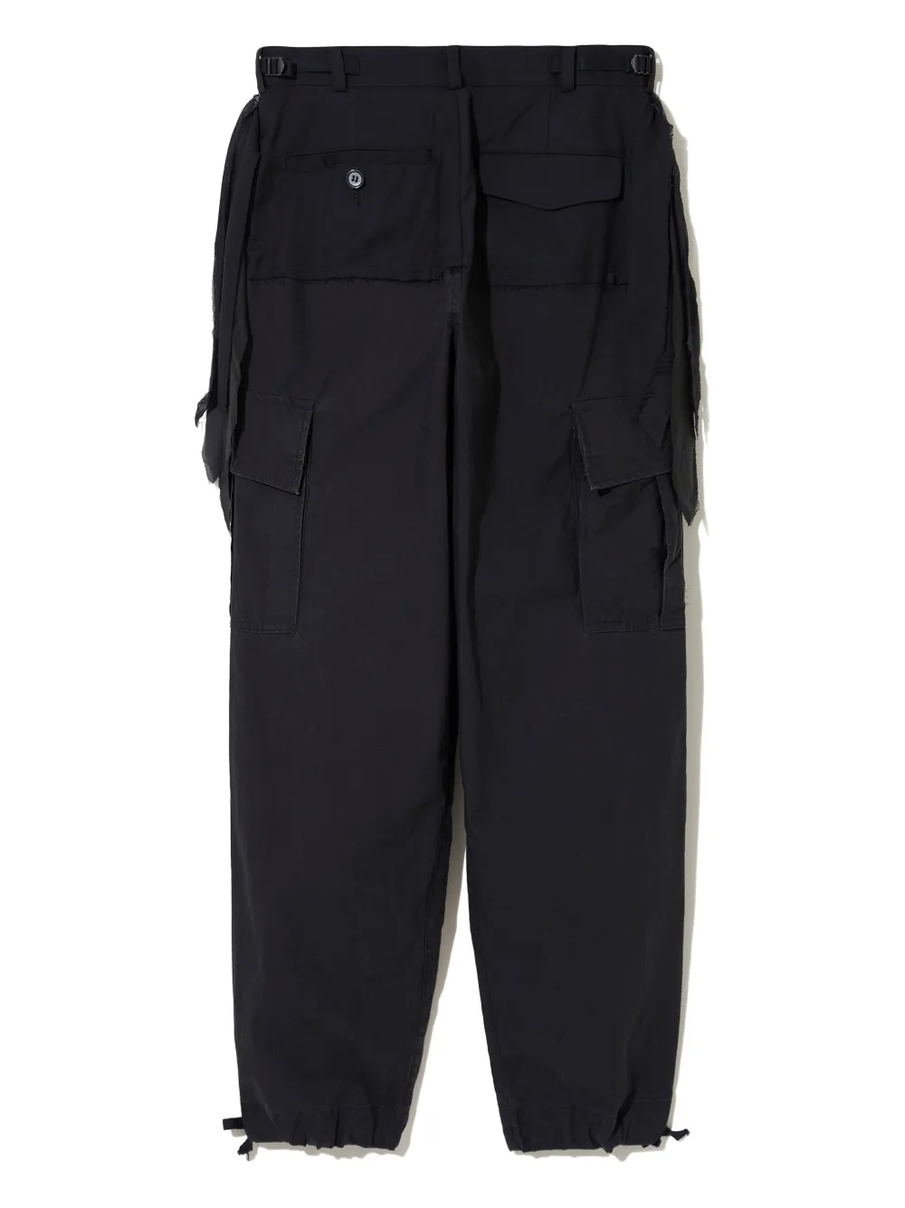 Undercover cargo-pocket wool pants - Zwart