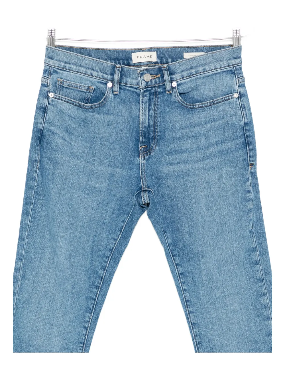 FRAME Skinny jeans Blauw