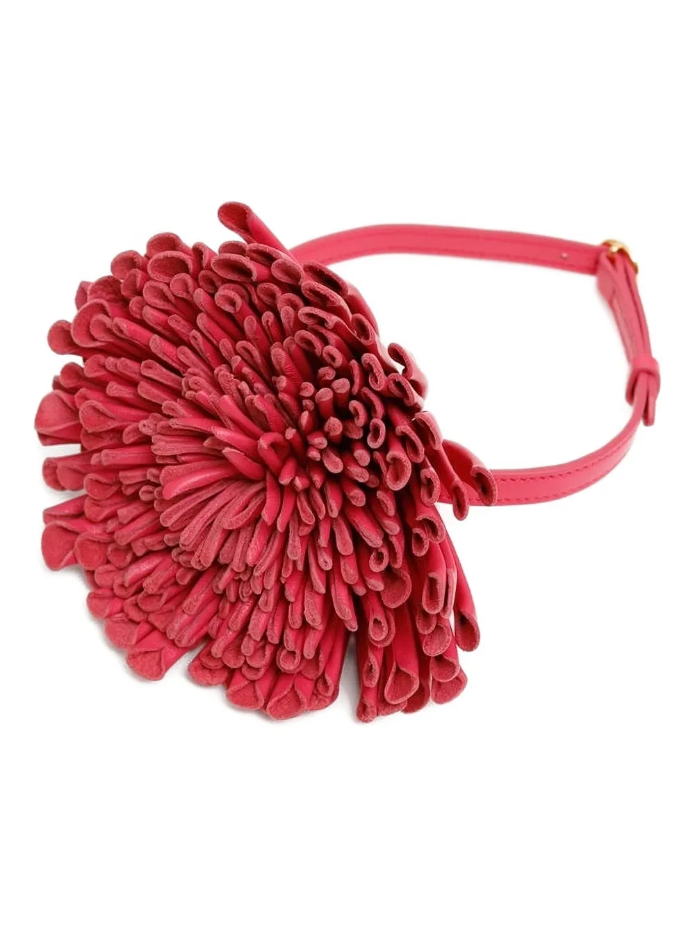Alaïa leather flower necklace | Image 2