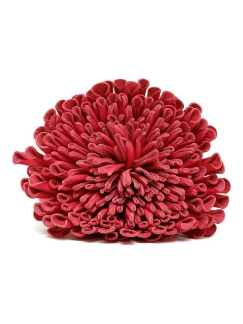 Alaïa leather flower necklace