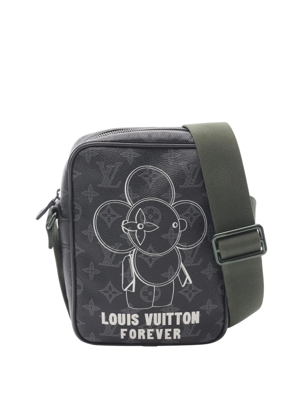 Louis Vuitton Pre-Owned 2018 モノグラム エクリプス ヴィヴィアン ダヌーブ PM ショルダーバッグ - Louis Vuitton Pre-Owned 2018 モノグラム エクリプス ヴィヴィアン ダヌーブ PM ショルダーバッグ -