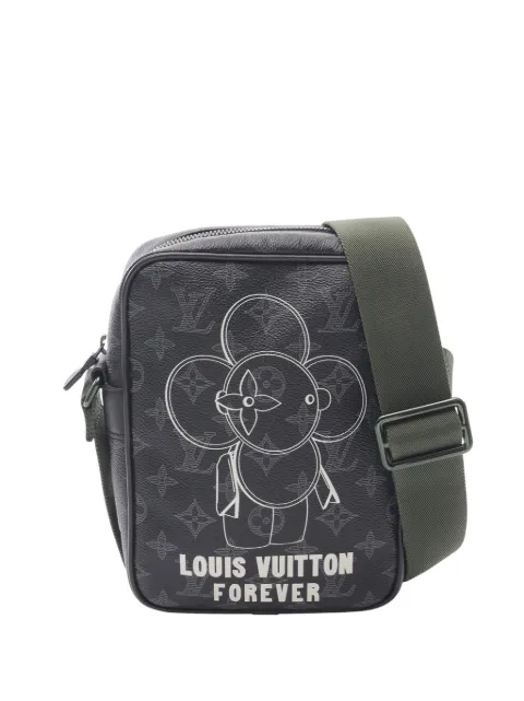 Louis Vuitton Pre-Owned 2018 Monogram Eclipse Vivienne Danube PM crossbody bag