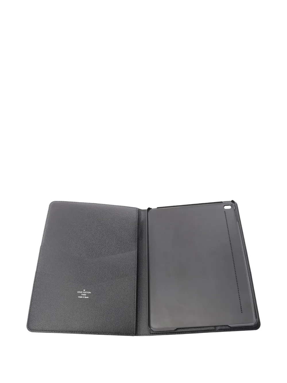 Pre-owned Louis Vuitton 2021-2025 Damier Graphite Ipad Air2 Case In Black