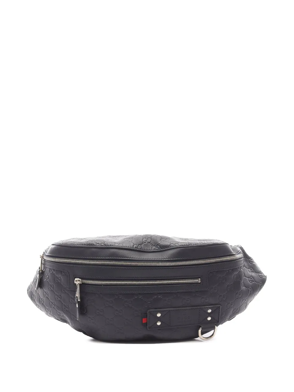 Gucci Pre-Owned 2000-2015 Guccissima Web belt bag | Blue | Image 1