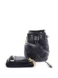 Gucci Pre-Owned 2016-2025 GG Matelasse Leather bucket bag - Black