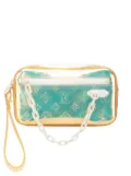 Louis Vuitton Pre-Owned 2019 Monogram Prism Pochette Volga clutch bag - White