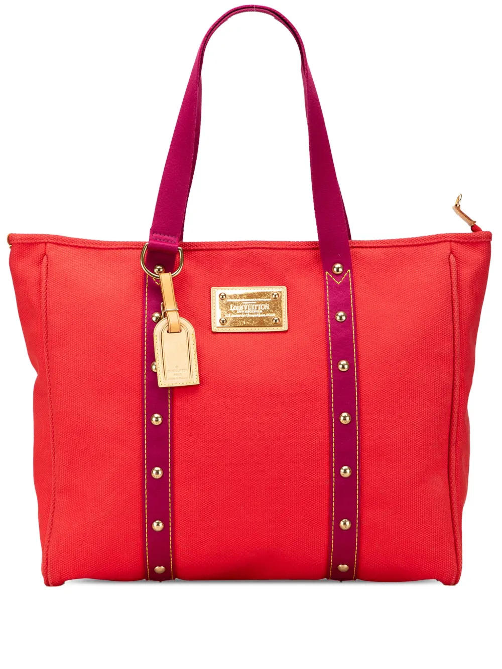 Louis Vuitton Pre-Owned 2005 アンティグア カバ GM ハンドバッグ - レッド Louis Vuitton Pre-Owned 2005 アンティグア カバ GM ハンドバッグ - レッド